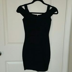 Guess navy bandage dress small